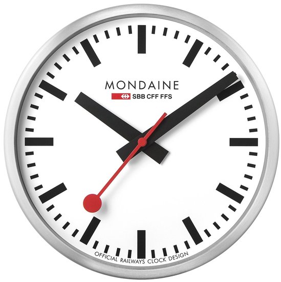 Hodinky MONDAINE A990.CLOCK.16SBB